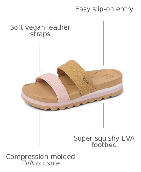 Reef Kids Vista Hi (Big Kid) TanPink