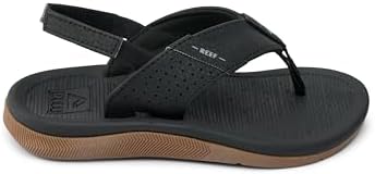 Reef Kids Santa Ana (Little Kid) - delete Black