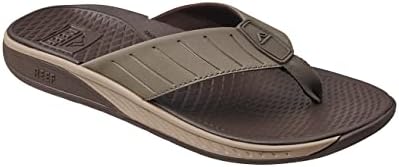 REEF Men's Deckhand Water Friendly Flip Flops Java