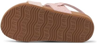 REEF Girls ToddlerLittle Kids Cushion Vista Sandal PinkTan