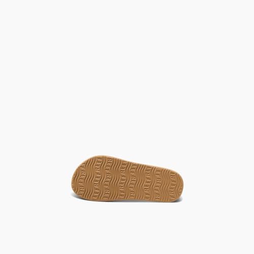 REEF Girls ToddlerLittle Kid Water Vista Platform Sandal, Water Friendly, Adjustable Strap White-tan23