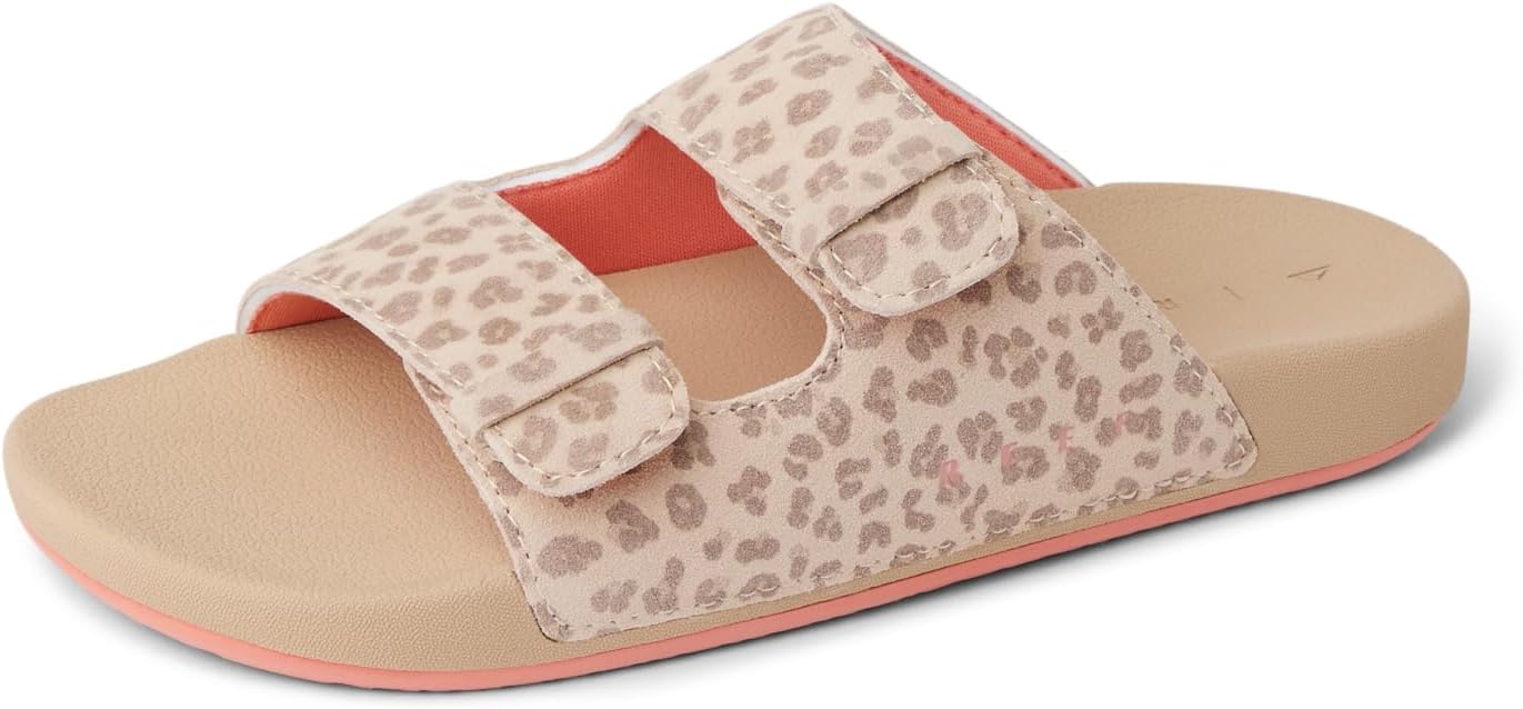 REEF Girls' Kids' Ojai Cheetah Print