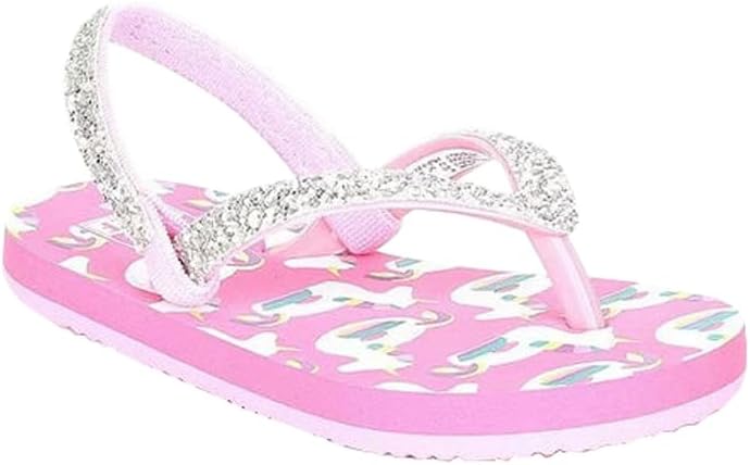 REEF Little Stargazer Prints Girls Sandal Unicorn Float
