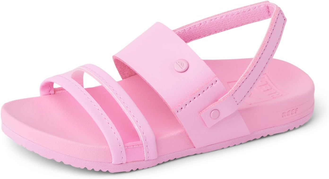 REEF Girls ToddlerLittle Kids Cushion Vista Sandal Jelly Pink