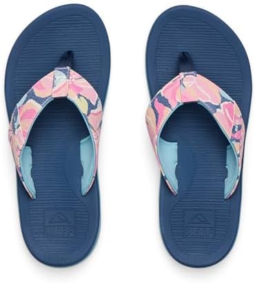 REEF Girls' Kids Santa Ana NavyAqua Multi