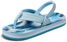 REEF Boys ToddlerLittle Kid Ahi Beach Flip Flop, Soft Cushion Footbed, Water Friendly Surf Palms