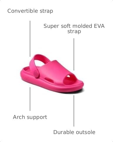 REEF Rio Slides (Little Kid) Hot Pink