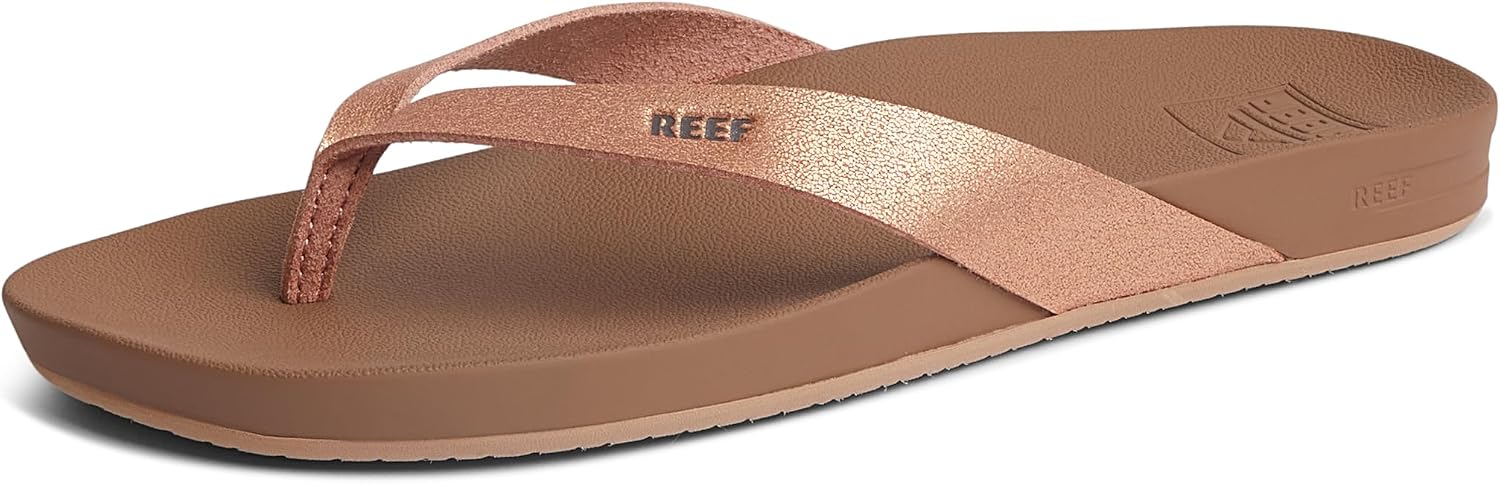 REEF Cushion Court Womens Sandal Rose Gold