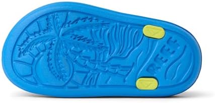 REEF Boys' ToddlerLittle Kid Totally Beachin Blue FadeYellow