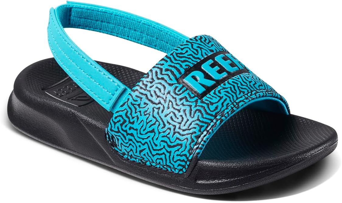 Reef Kids Little One Slide (InfantToddlerLittle Kid) Blue Coral
