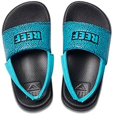 Reef Kids Little One Slide (InfantToddlerLittle Kid) Blue Coral