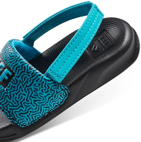 Reef Kids Little One Slide (InfantToddlerLittle Kid) Blue Coral