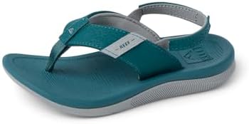 REEF Boys' ToddlerLittle Kid Santa Ana SpruceGrey