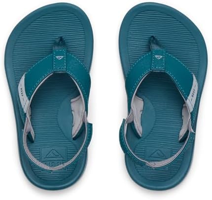 REEF Boys' ToddlerLittle Kid Santa Ana SpruceGrey