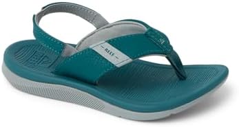 REEF Boys' ToddlerLittle Kid Santa Ana SpruceGrey