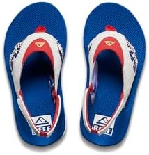 Reef Kids Little Fanning (little Kid) Red White and Blue