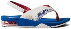 Reef Kids Little Fanning (little Kid) Red White and Blue