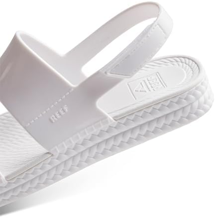 REEF Womens Sandals, Water Vista White Shine