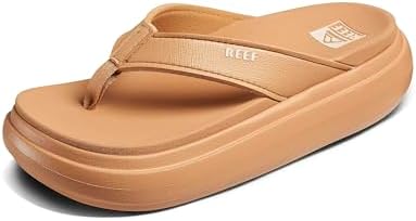 REEF Cushion Bondi Women's Sandal, Lightweight and Supportive Footbed, Water Friendly Natural