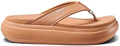 REEF Cushion Bondi Women's Sandal, Lightweight and Supportive Footbed, Water Friendly Natural