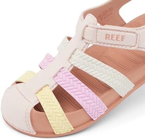 REEF Kids' Water Beachy Fisherman Sandals Cork Multi