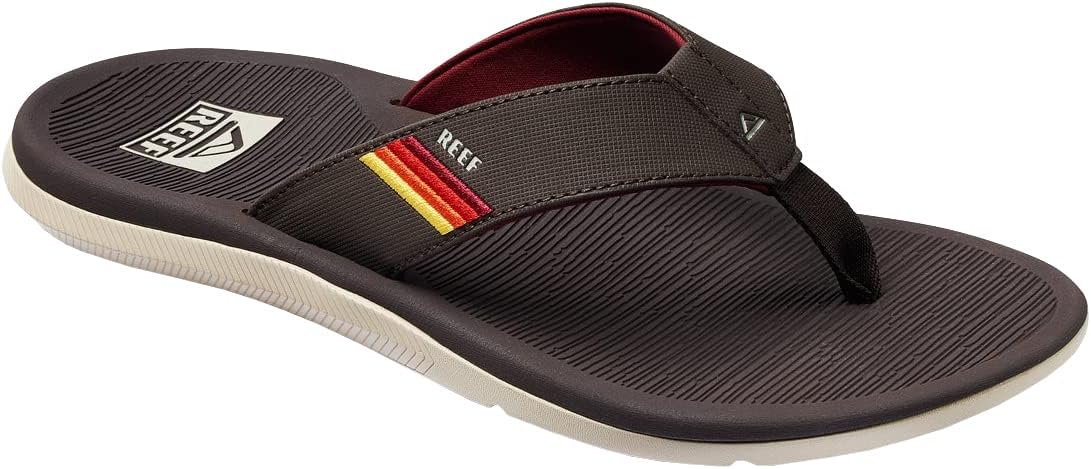 REEF Santa Ana Mens Sandal Vintage Brown Sunset