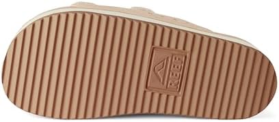 REEF Women's Ojai Ciara Platform Slides Tan