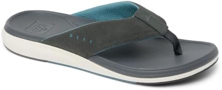 Reef Men's Cushion Norte Flip Flop Sandal Grey-blue-off White