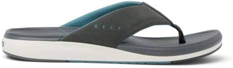 Reef Men's Cushion Norte Flip Flop Sandal Grey-blue-off White