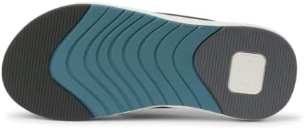 Reef Men's Cushion Norte Flip Flop Sandal Grey-blue-off White