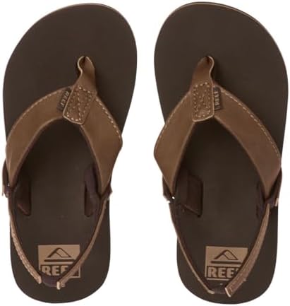 REEF Little Twinpin Boys Sandal Brown