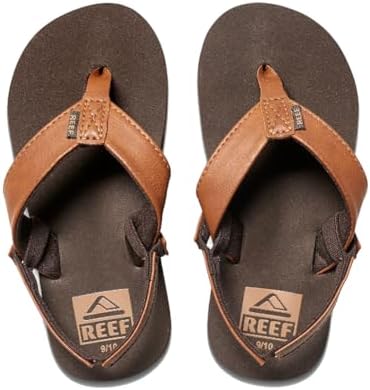 REEF Little Twinpin Boys Sandal Brown
