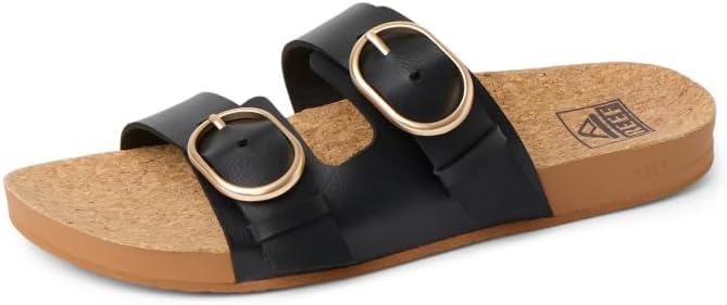 REEF Womens Sandals, Vista Kara Black