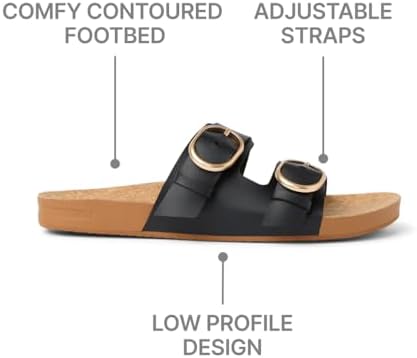 REEF Womens Sandals, Vista Kara Black