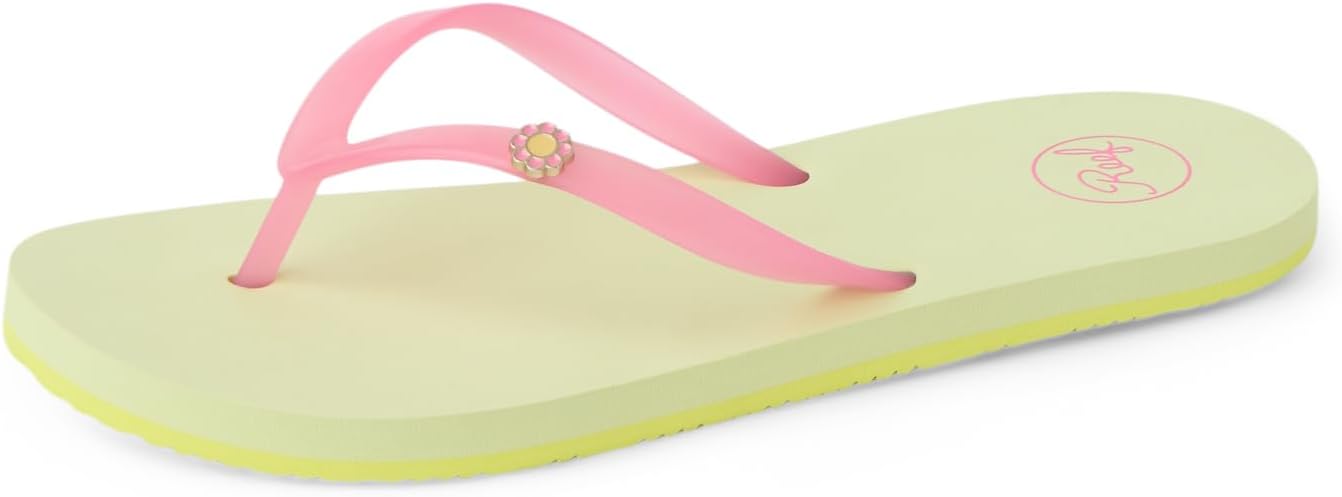 Reef Kids Kids Charming (Little KidBig Kid) Flower Lime
