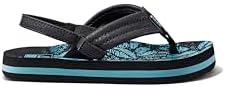 REEF Boys ToddlerLittle Kid Ahi Beach Flip Flop, Soft Cushion Footbed, Water Friendly Aquifer Palm