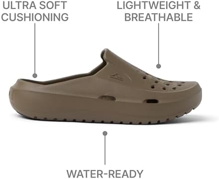 REEF Men's Sandals, Glider Fossil