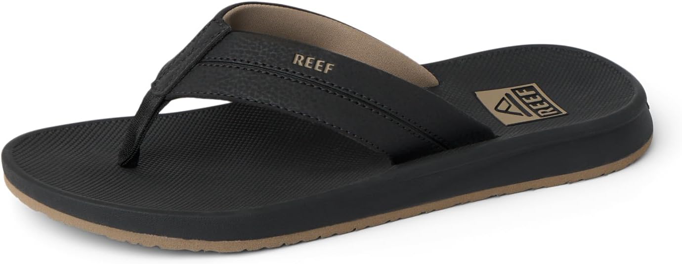 Reef Men’s Element TQT Flip Flop BlackGum