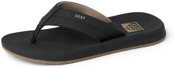 Reef Men’s Element TQT Flip Flop BlackGum