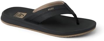 Reef Men’s Element TQT Flip Flop BlackGum