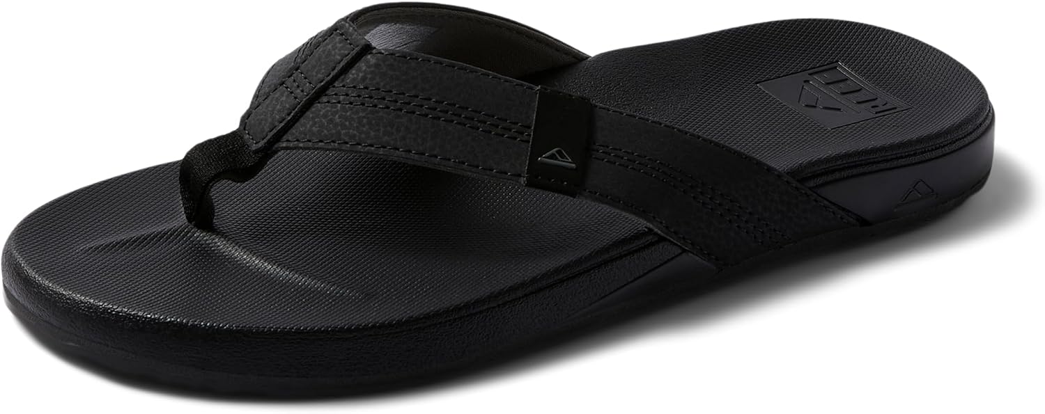 REEF Men's Sandals, Cushion Phantom Black