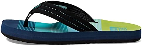 REEF Boys Kids Ahi Beach Flip Flop, Soft Cushion Footbed, Water Friendly AquaGreen