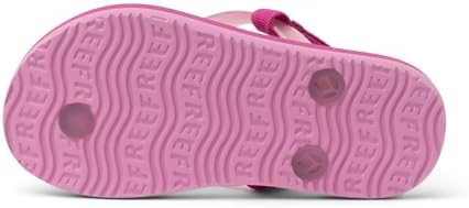 REEF Girls' ToddlerLittle Kid Charming Fuchsia Red
