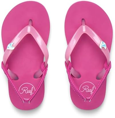 REEF Girls' ToddlerLittle Kid Charming Fuchsia Red
