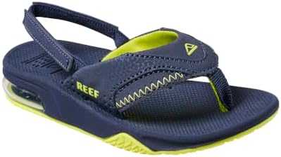 Reef Kids Little Fanning (little Kid) LimeNavy