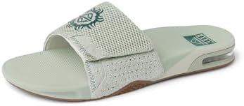 REEF Mens Fanning Slide | Bottle Opener Sandal Sage Sun