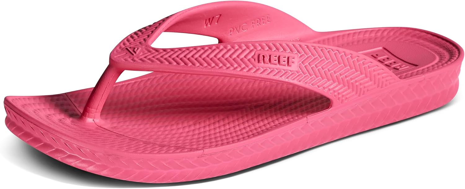 REEF Women's Water Court Beach Flip Flops Hot Pink