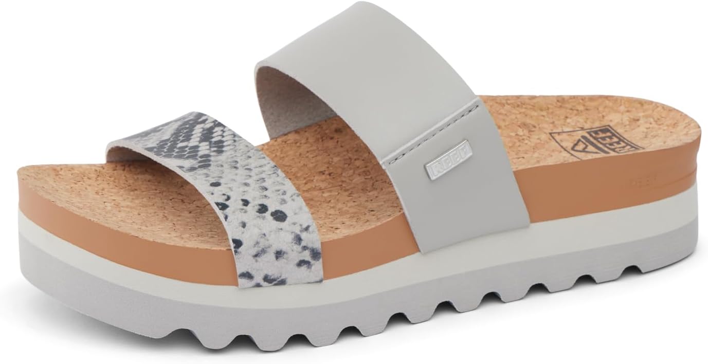 REEF Women's Sandals, Cushion Vista Hi Snake Duo