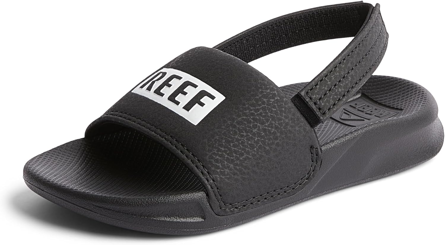 Reef Kids Little One Slide (InfantToddlerLittle Kid) Reef BlackWhite