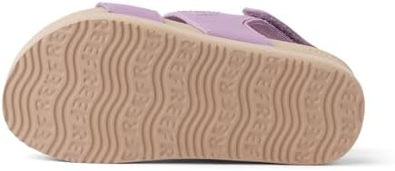 REEF Girls ToddlerLittle Kid Water Vista Platform Sandal, Water Friendly, Adjustable Strap Lavender